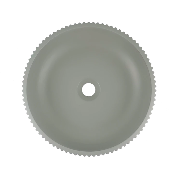 Fluted Concrete Basin best