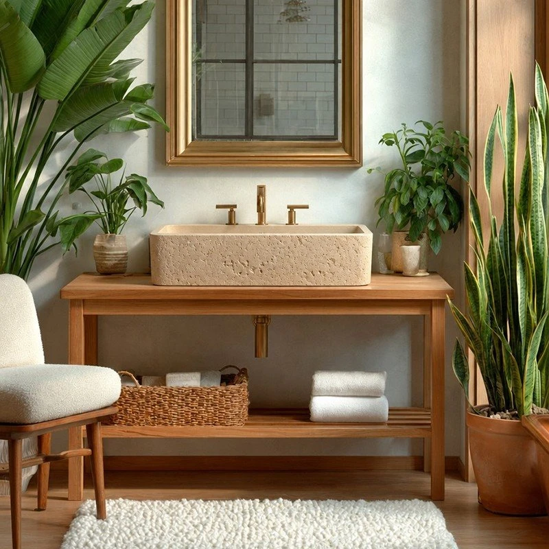 Travertine Vessel Basin manufacturers