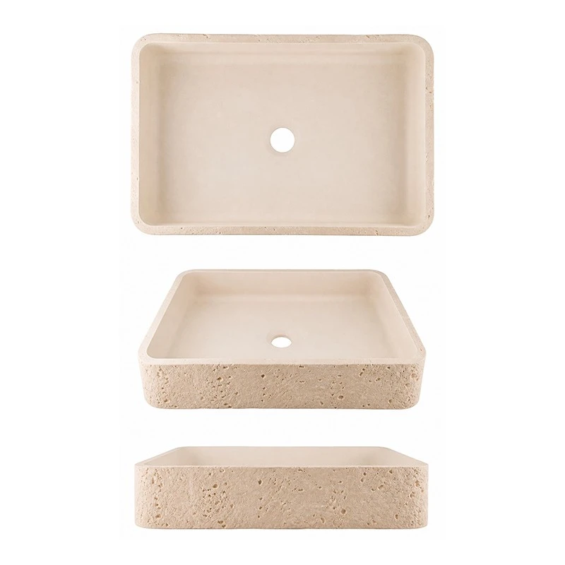 Travertine Vessel Basin high quality