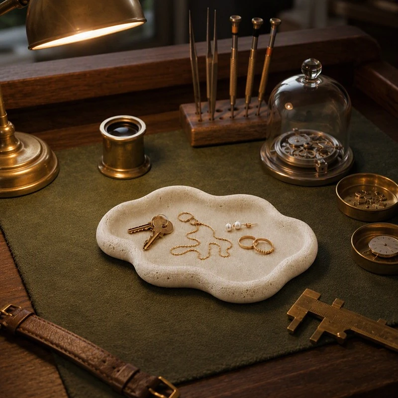 Wavy Rim Stone Tray For Watchmaker Workbench manufacturers